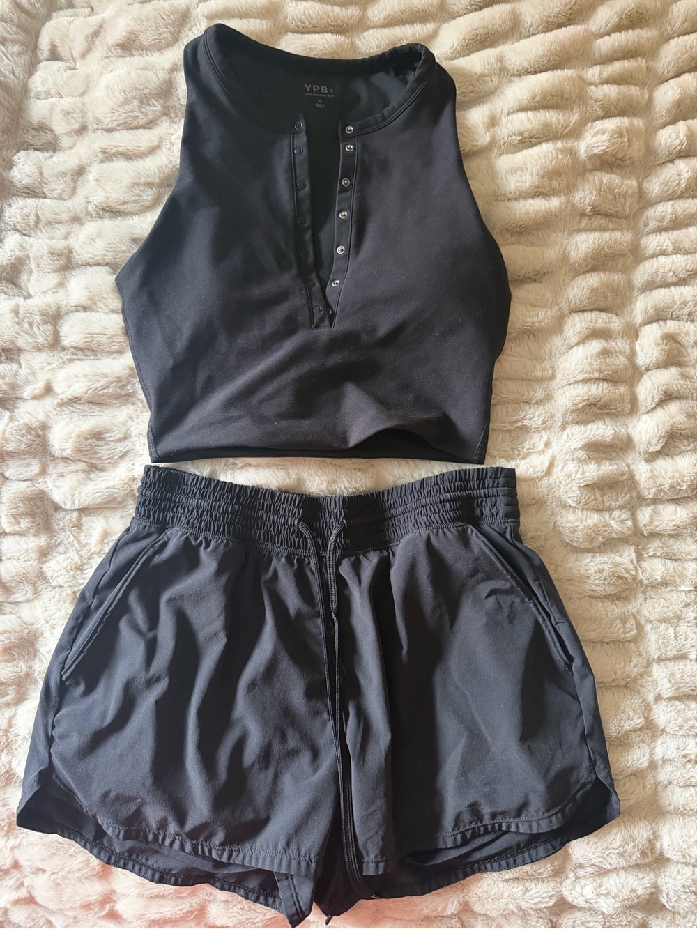 Abercrombie YPB Tank and Shorts Set